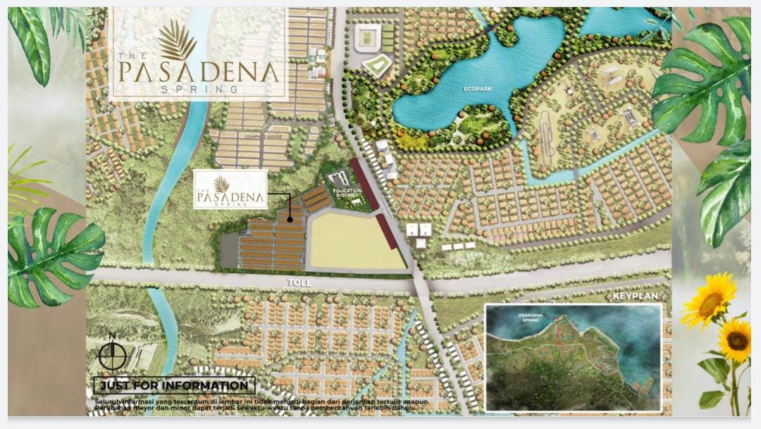 Siteplan Pasadena Spring